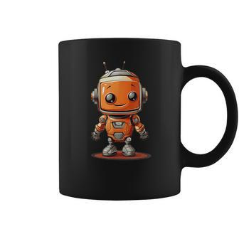 Orange Robot Boy Costume Coffee Mug - Seseable