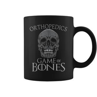 Orthopedic Surgeon Game Of Bones Orthopedist Humor Coffee Mug - Monsterry DE