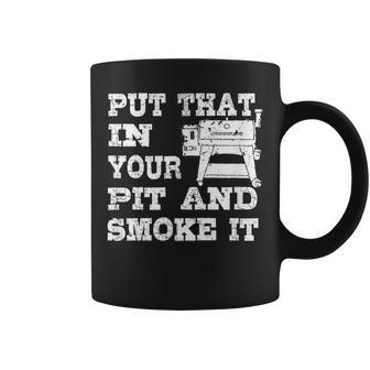 Pellet Smoker Bbq Pit Grill For Meat Smoking Love Coffee Mug - Monsterry