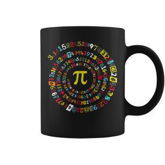 Pi Day Spiral Pi Math For Pi Day 3 14 Coffee Mug - Thegiftio UK