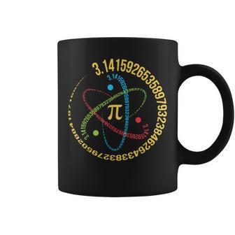 Pi Day Spiral Pi Math For Pi Day Groovy Coffee Mug - Seseable