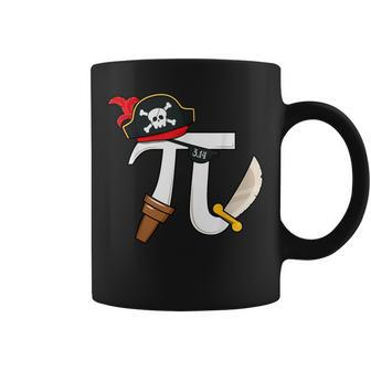Pi Rate Pirate Pi Day Boys Girls Science Math Teacher Coffee Mug - Thegiftio UK