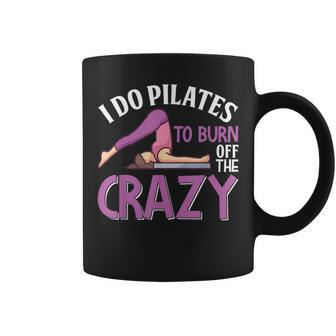 Pilates Saying Pilates Trainer Contrology Instructor Coffee Mug - Monsterry