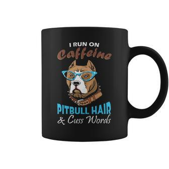 Pitbull Lover And Coffee Addict Idea Coffee Mug | Mazezy