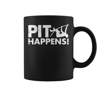 Pole Vault Pole Vaulting Pit Happens Coffee Mug - Monsterry UK