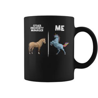 Property Manager Unicorn Real Estate Management Coffee Mug - Monsterry AU