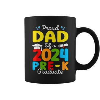 Proud Dad Of A Class Of 2024 Pre-K Graduate Father Coffee Mug - Seseable