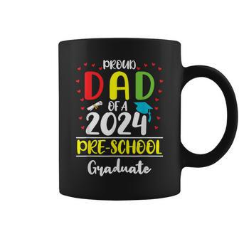 Proud Dad Of A Class Of 2024 Pre-School Graduate Coffee Mug - Monsterry CA