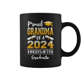 Proud Grandma Of A Class Of 2024 Kindergarten Graduate Coffee Mug - Seseable