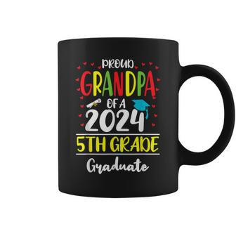 Proud Grandpa Of A Class Of 2024 5Th Grade Graduate Coffee Mug - Thegiftio UK