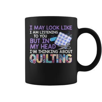 Quilter Seamstress Fabricaholic Quilting T Coffee Mug - Monsterry UK