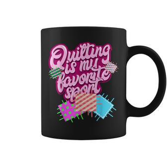 Quilting Quotes I Sewing Quilt Coffee Mug - Monsterry