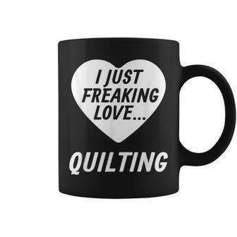 Quilting T Ideas For Quilters Lovers Coffee Mug - Monsterry CA