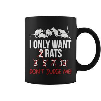 Rat Saying For Fancy Rat Mum Pet Rats Owners Fun Coffee Mug - Thegiftio UK