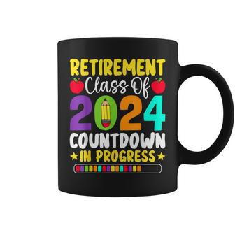 Retirement Class Of 2024 Countdown In Progress Teacher Coffee Mug | Seseable UK
