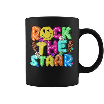 Rock The Test Testing Day Teacher Student Motivational Coffee Mug | Mazezy UK