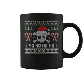 Santa Pirate Classic Tacky Christmas Coffee Mug - Monsterry AU