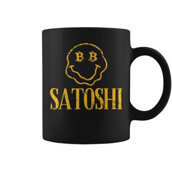 Satoshi Est 2009 Bitcoin Creator Blockchain Currency Coffee Mug - Seseable