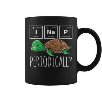 Science I Nap Periodic Table Meme Meh Sea Turtle Coffee Mug - Monsterry