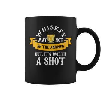Scotch Bourbon Whiskey Worth A Shot Grandpa Coffee Mug - Thegiftio UK