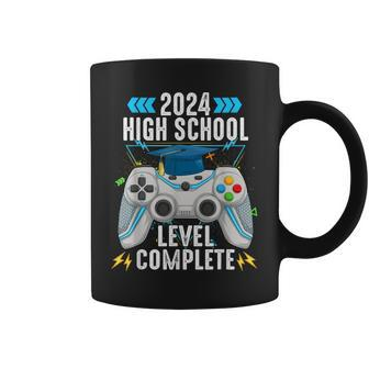 Senior Gamer 2024 High School Level Complete 2024 Grad Coffee Mug - Thegiftio UK
