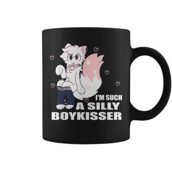 Silly Boy Kisser Meme Femboy Gay Pride Lgbtq Coffee Mug - Monsterry AU