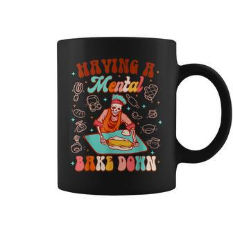 Skeleton Baker Baking Lover Having A Mental Bake Down Coffee Mug - Seseable