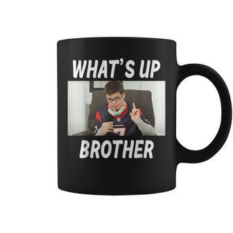 Sketch Streamer Whats Up Brother Meme Coffee Mug - Seseable
