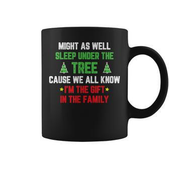 Sleep Under Tree I'm The In The Family Christmas Coffee Mug - Seseable