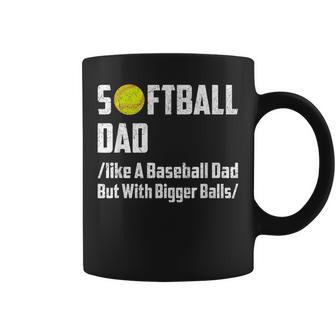 Softball Dad Coffee Mug - Monsterry DE