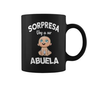 SorpresaVoy A Ser Abuela-Pregnancy Coffee Mug - Monsterry UK