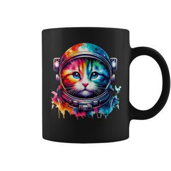 Space CatCat Astronaut For Cat Lover Coffee Mug | Mazezy