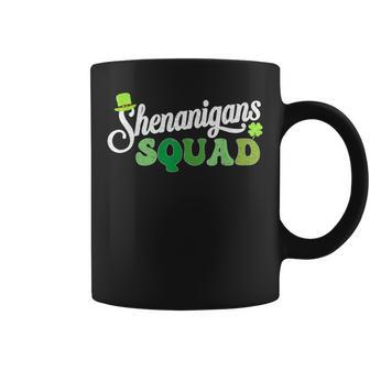 St Patrick's Day Matching Group Shenanigans Squad Coffee Mug - Thegiftio UK