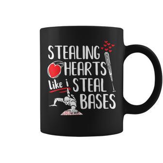 Stealing Hearts Bases Softball Coffee Mug - Monsterry UK