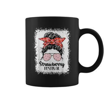 Strawberry Festival Fruit Lover & Girls Cute Mom Coffee Mug - Monsterry