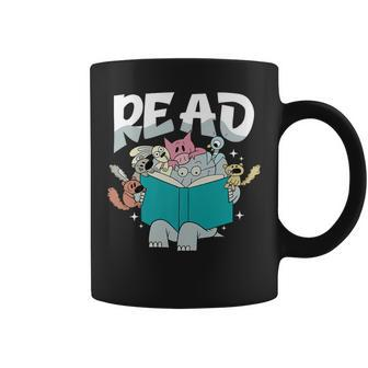 Teacher Library Read Book Pigeon Wild Animal Bookish Coffee Mug | Seseable CA