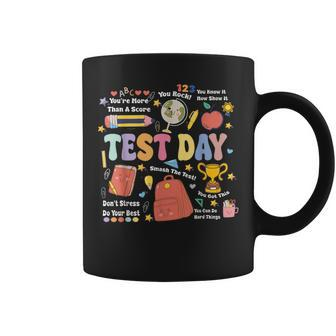 Teacher Test Day Motivational Teacher Starr Testing Coffee Mug | Mazezy