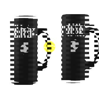 Tennis Saying Quote I Love Tennis Ball I'd Hit That Coffee Mug - Monsterry