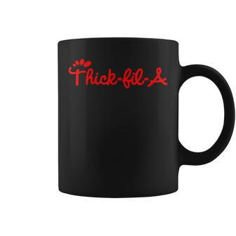Thicc Thickfila Curvy Sexy Women Girlfriend Coffee Mug | Crazezy AU