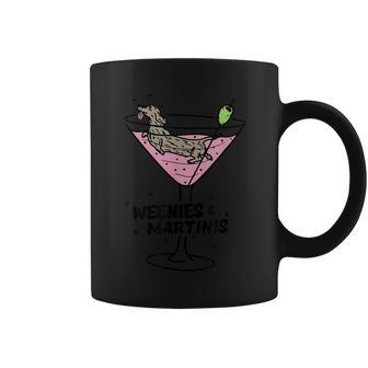 Weenies And Martinis Apparel Coffee Mug - Monsterry