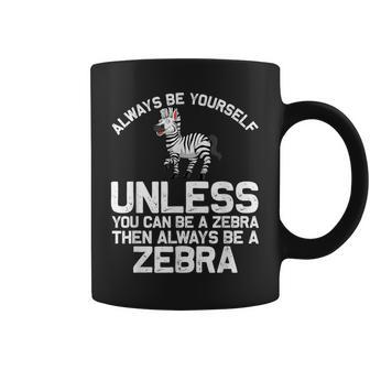 Zebra Themed For African Wildlife Safari Coffee Mug - Monsterry