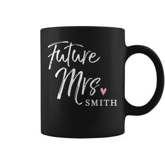Future Mrs Smith Engagement Bride Coffee Mug - Seseable
