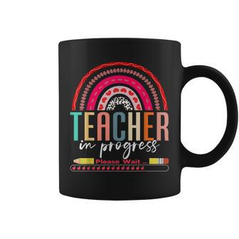 Future Teacher Cool Teacher In Progress Please Wait Coffee Mug - Thegiftio UK
