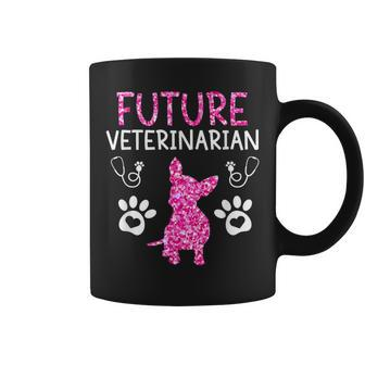 Future Vet Pink Women Coffee Mug - Monsterry