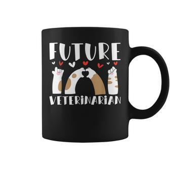 Future Veterinarian Animal Lover Vet Veterinary Technician Coffee Mug - Monsterry DE