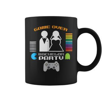 Game Over Bachelor Party Groom Wedding Marriage Coffee Mug | Crazezy