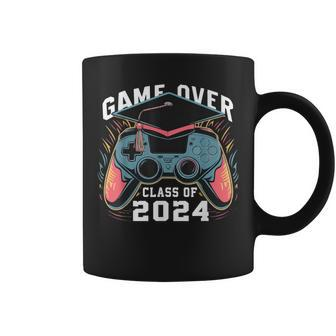 Game Over Class Of 2024 Gaming Graduation Gamer Senior Coffee Mug - Monsterry