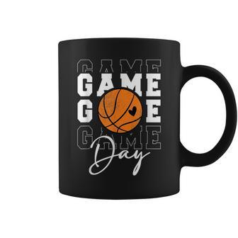 Game Day Basketball For Youth Boy Girl Basketball Mom Coffee Mug | Mazezy CA