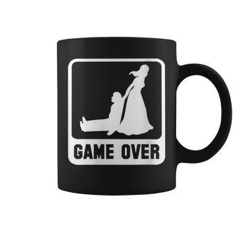 Game Over Wedding Groom Bachelor Cool Coffee Mug | Crazezy DE