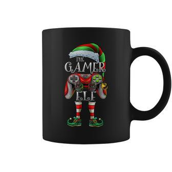 The Gamer Elf Matching Family Christmas Gamer Elf Coffee Mug - Seseable